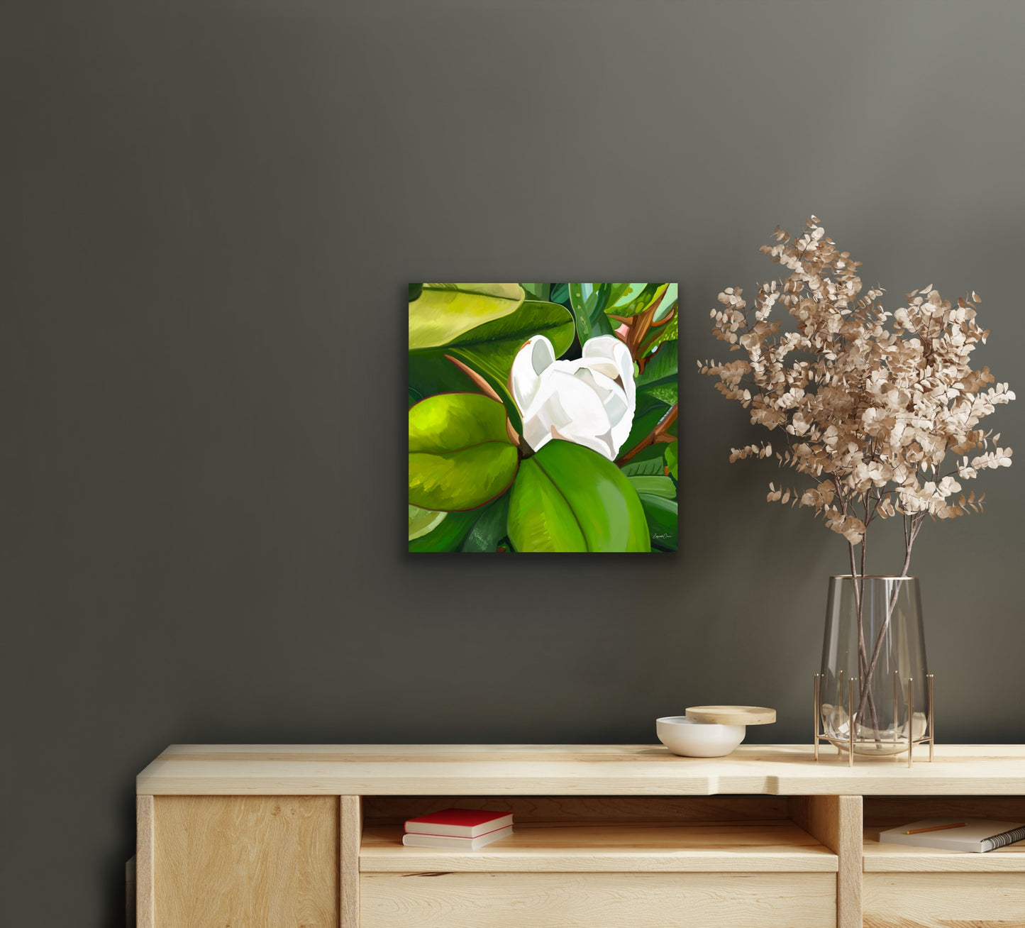 Teddy Bear Magnolia - Fine Art Canvas Prints