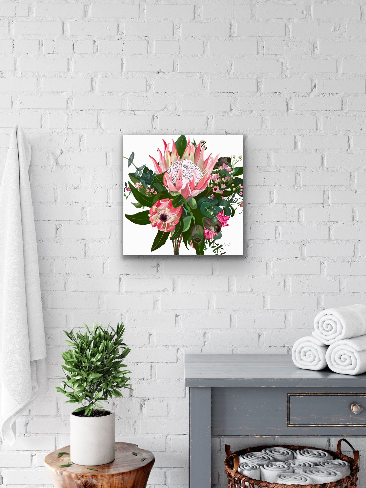 King Bouquet - Fine Art Canvas Prints