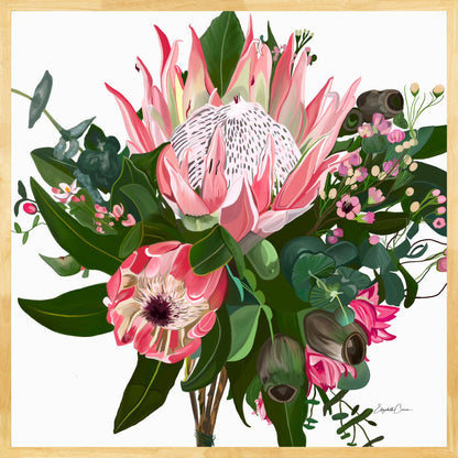 King Bouquet - Fine Art Canvas Prints